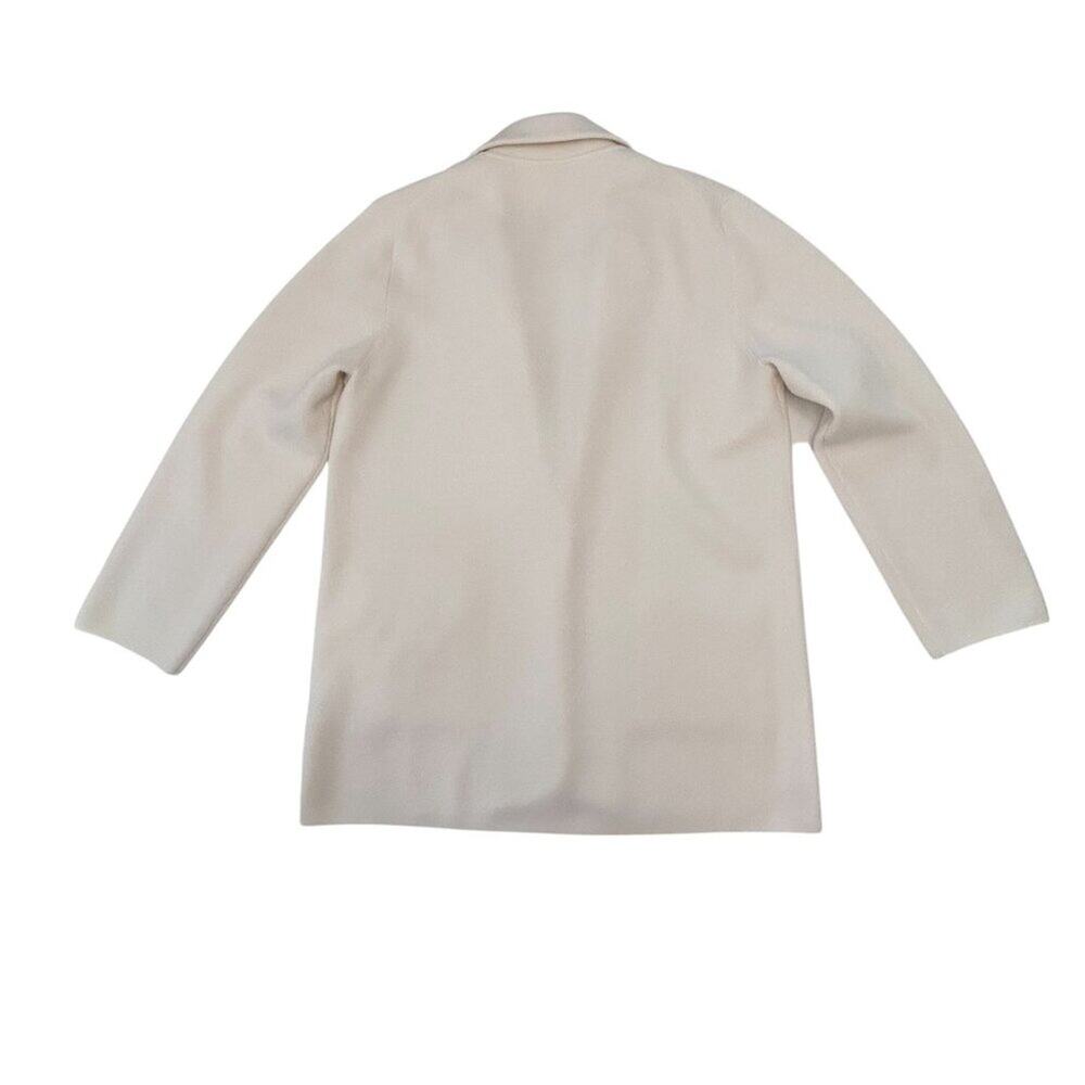 J. Crew Cecile Relaxed Sweater Blazer Ivory Medium - Picture 4 of 15